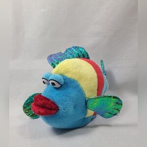 GANZ Webkinz pucker fish Plush- No code